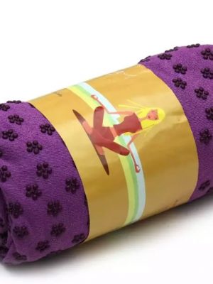 khăn trải thảm tập yoga rượu vang tím