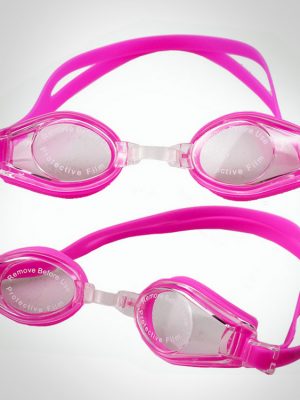 mắt kính bơi win chống nước loại tốt màu hồng