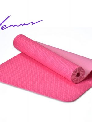 thảm tập yoga tpe 2 lớp 6mm 360s venus hồng