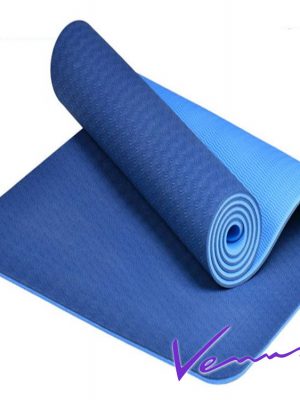 thảm tập yoga tpe 2 lớp 6mm 360s venus xanh dương