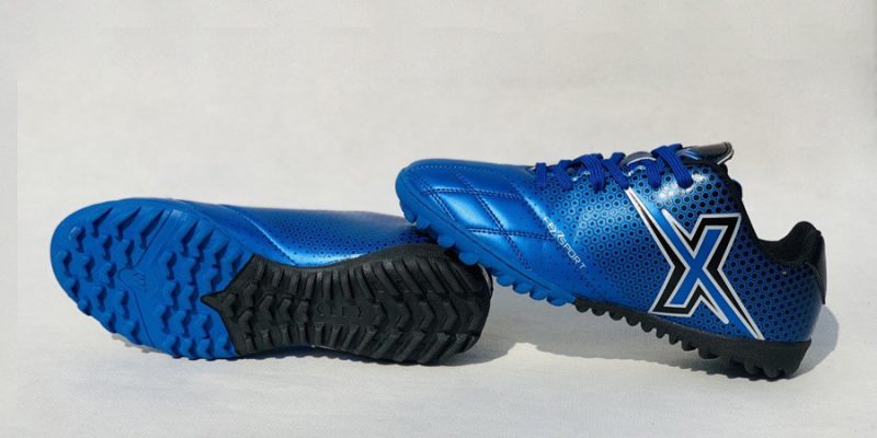 Giày bóng đá nhân tạo fex màu xanh dương